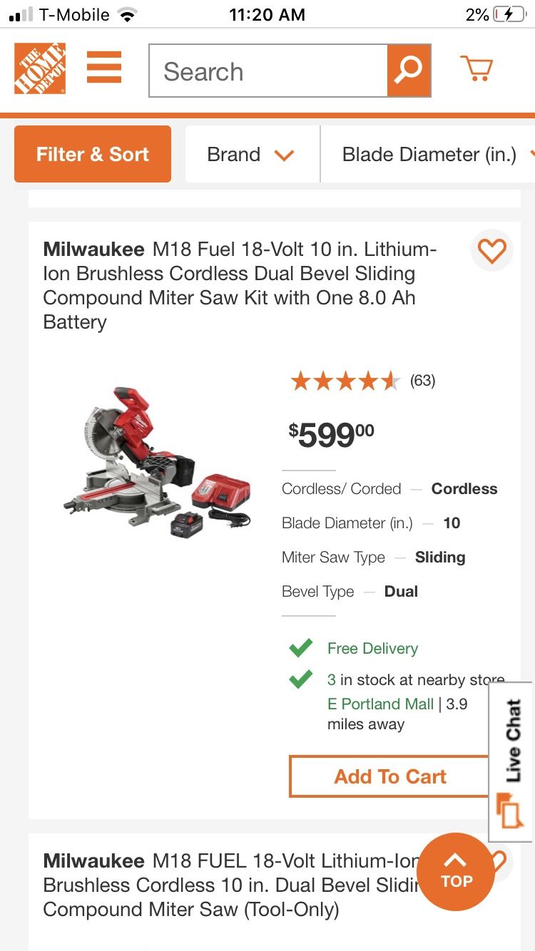 Milwaukee Miter Saw