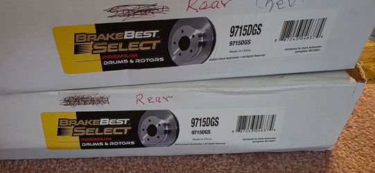 All new most in box brake pads, drums sparkplugs, oil filter, air filter etc
