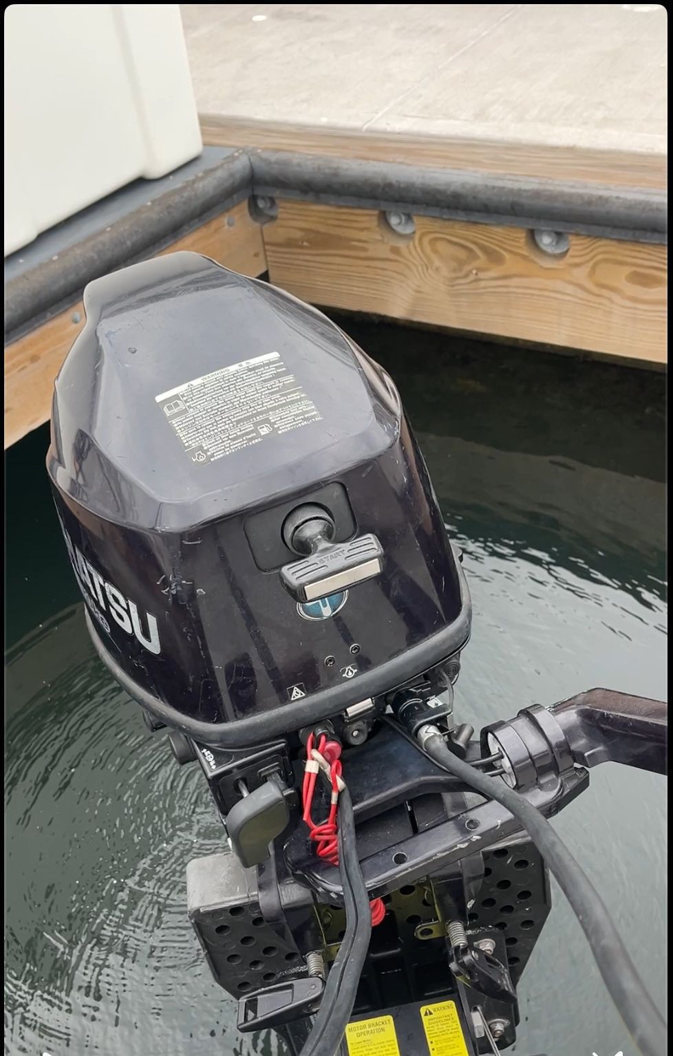 2016 Tohatsu MFS8 Outboard Motor Long Shaft