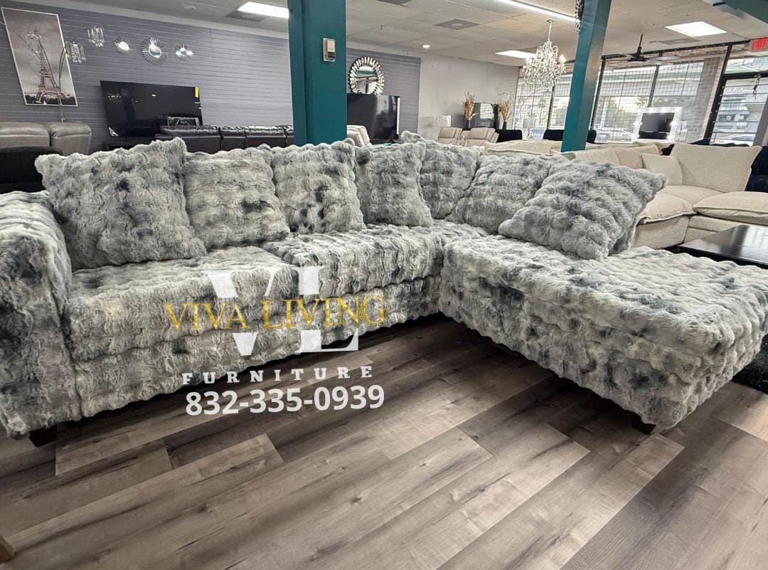 S302 Grey Sectional 🔥
