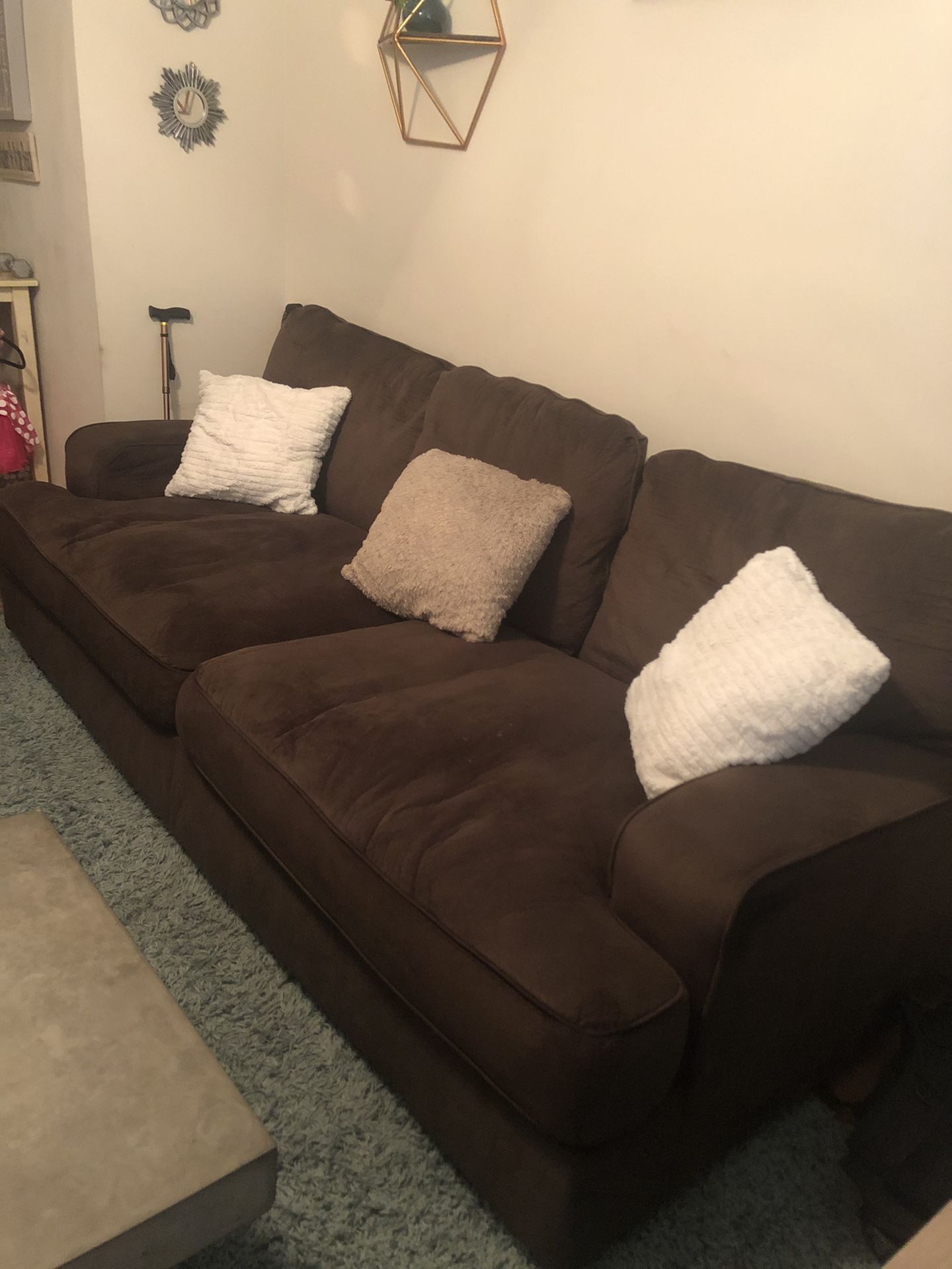 Sofa and Loveseat w/ ottoman