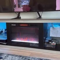 Fireplace TV Stand