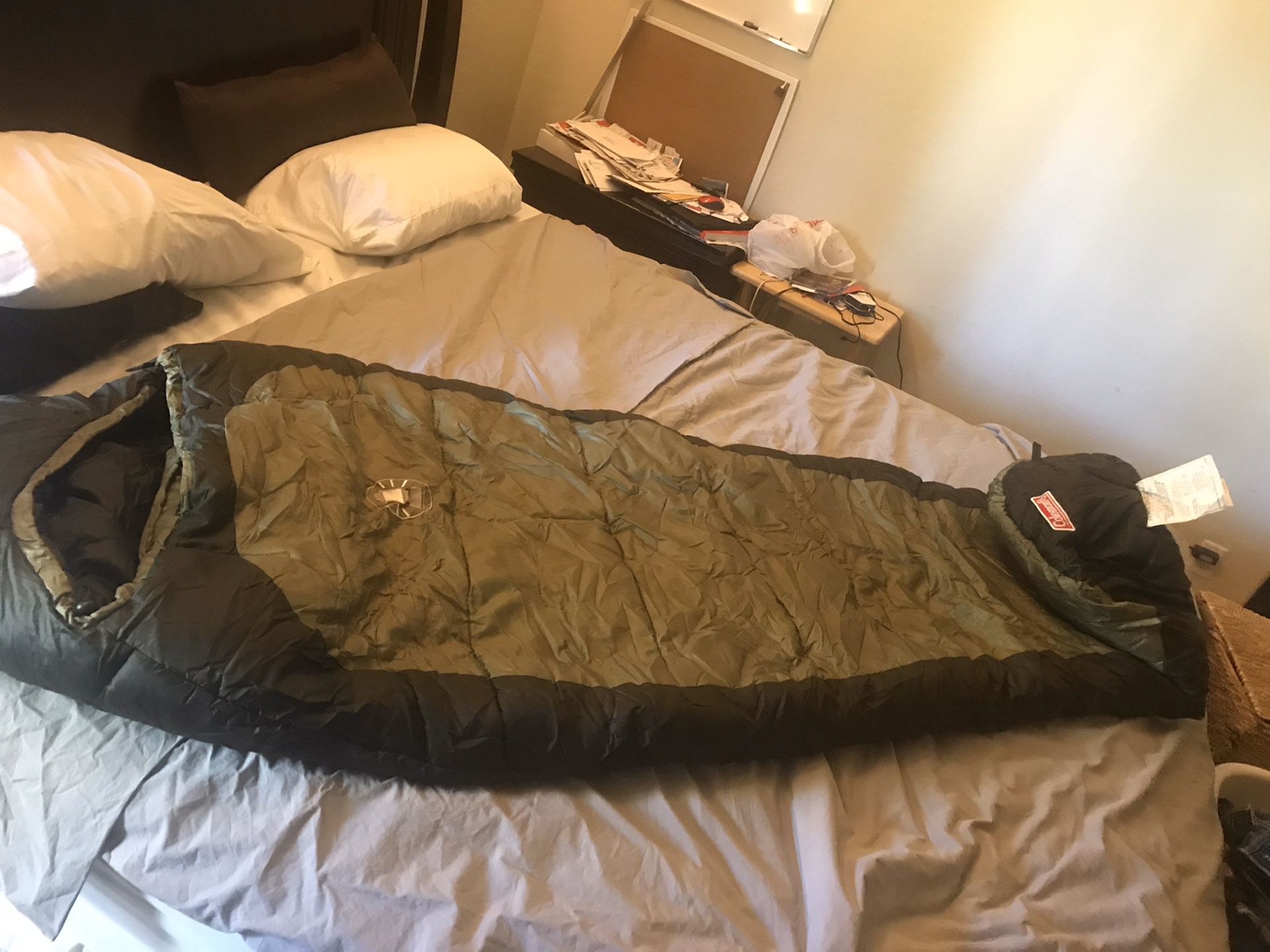 Coleman “mummy style” 0 degree sleeping bag
