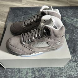 Jordan 5 Wolf Gray Size 10.5 