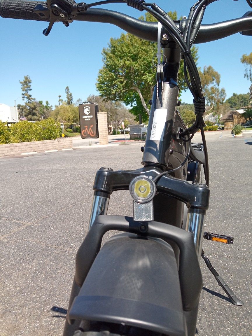 SISIGAD Warrior Step Over EBike | Gray 26"