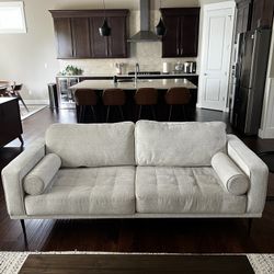 Ashley Furniture Caladeron Sofa – Modern, Neutral