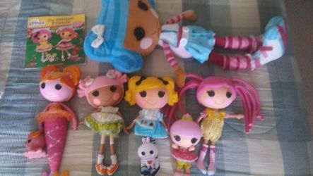 Lala loopsy Doll good condition 5 doll and 1 pillow
