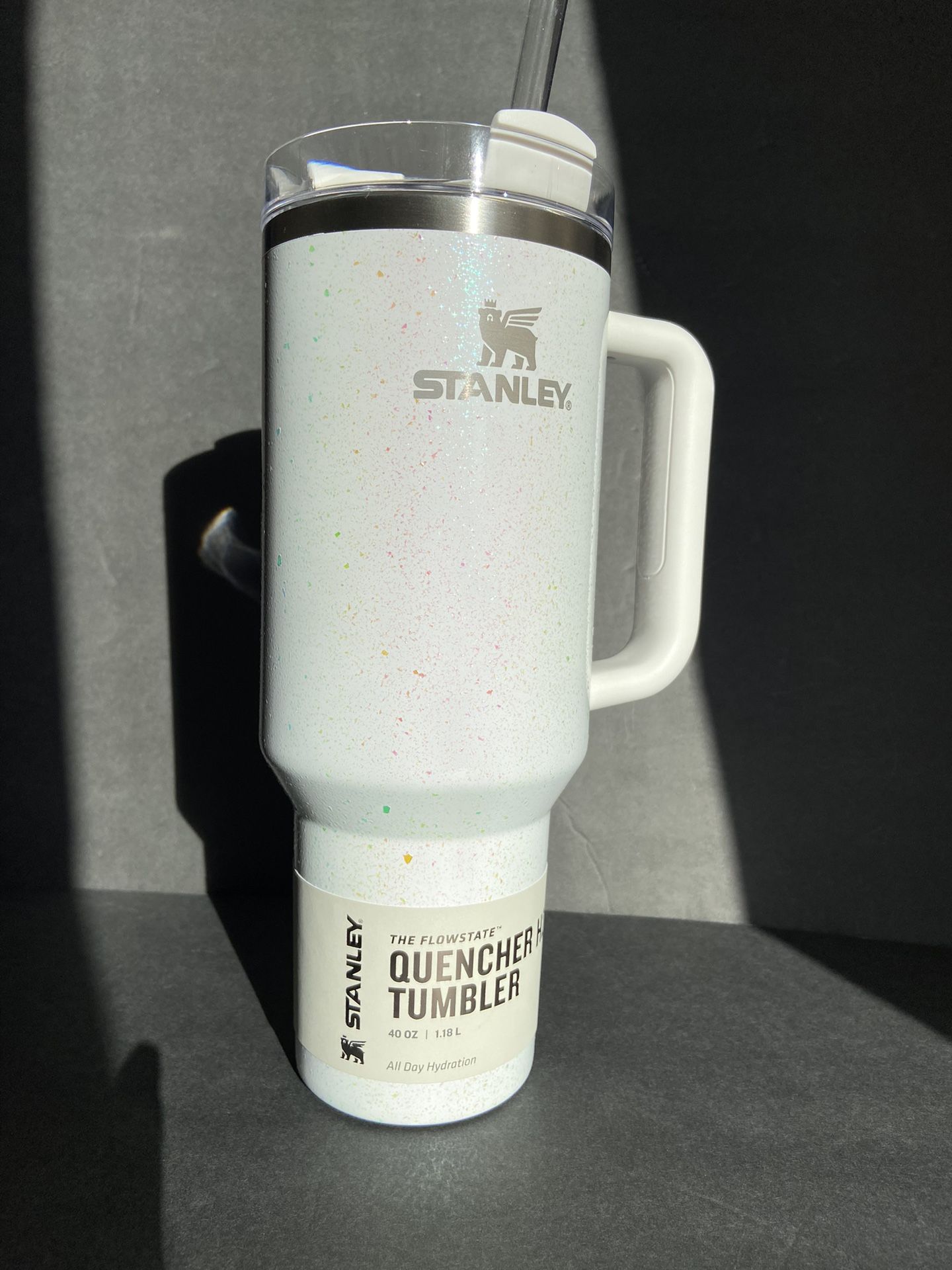 Stanley Quencher Exclusive Color Pearl White Shimmer 40oz Tumbler Target NEW