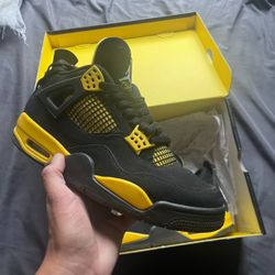 jordan 4 yellow thunder