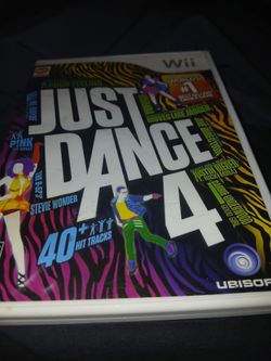 Just dance 4 for the wii