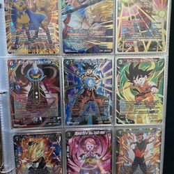 Dragon Ball Z Cards Lot 