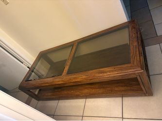 Coffee and end table. ( heavy/glass)