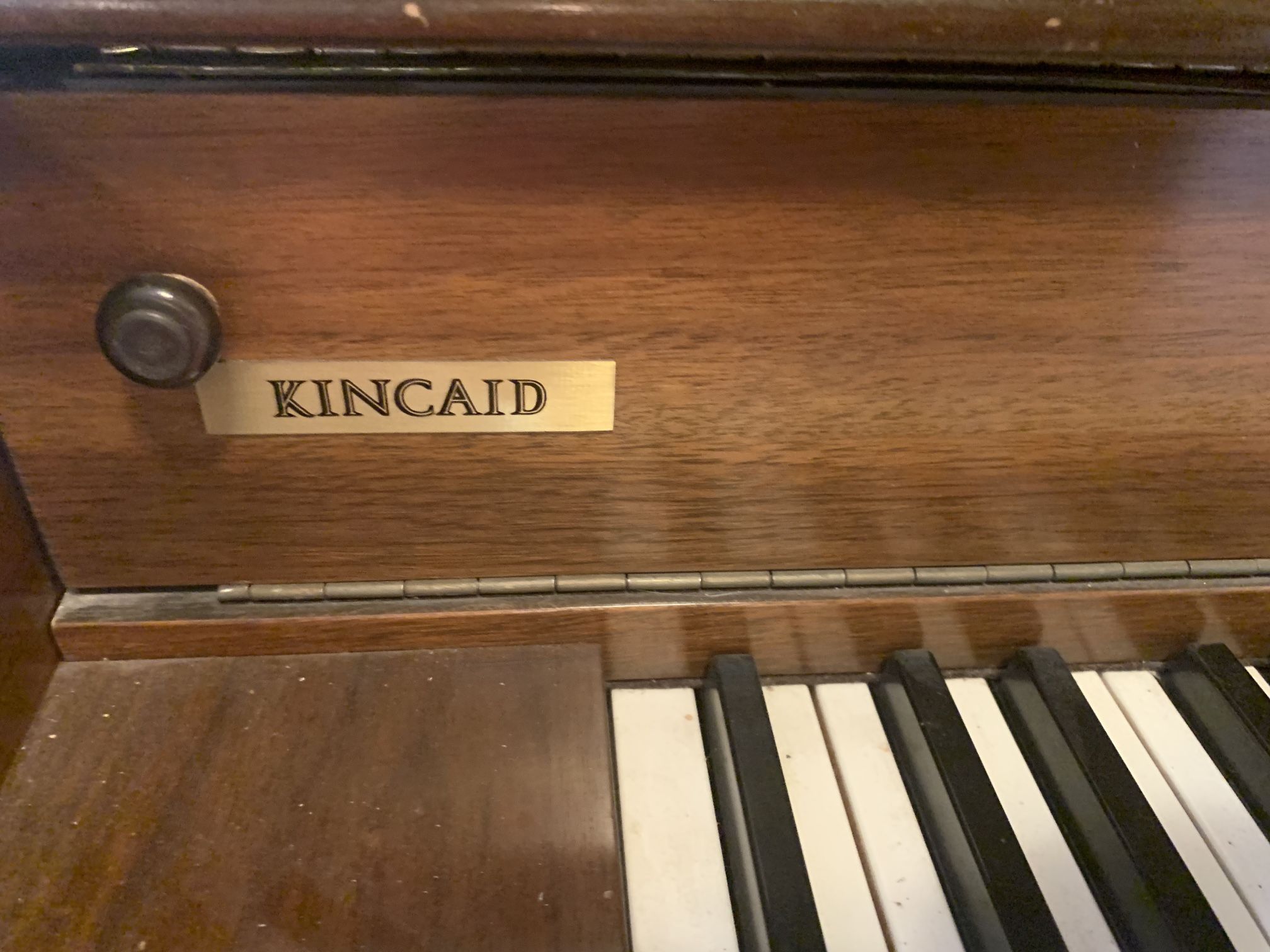 Kincaid console piano deals