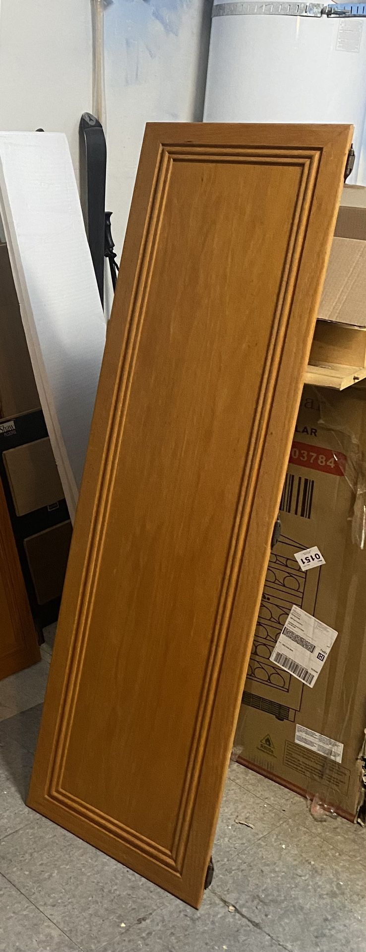 2 Oak Cabinet Doors