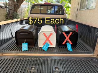 NEW Architectural Mailboxes Oasis 360, Steel, Locking Parcel Mailbox w/2-Access Doors *$75 ea FIRM PRICE*