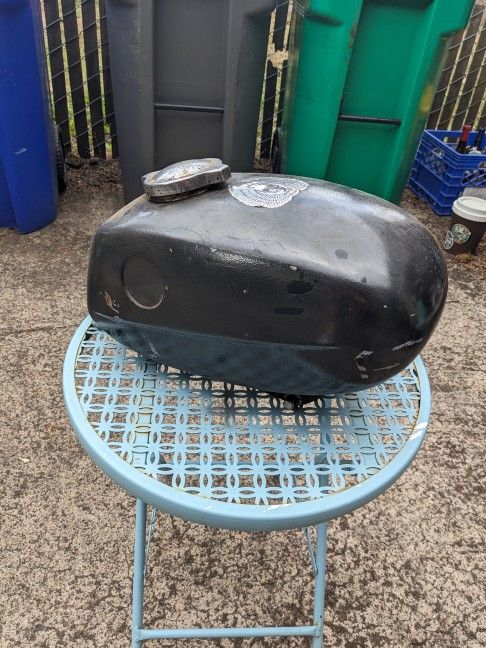 Neat Old Motorcycle Gas Tank
