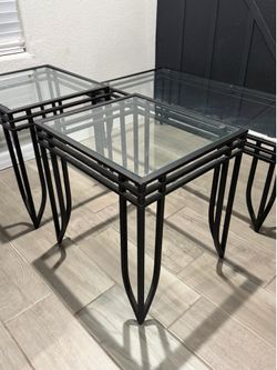 3 piece coffee table set