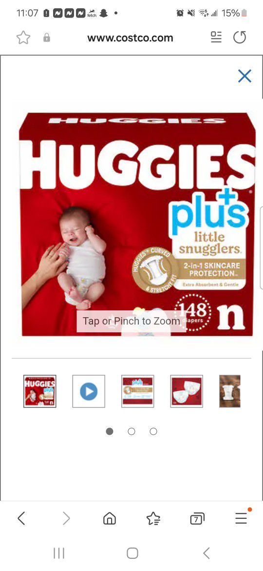Huggies Newborn Diapers $30