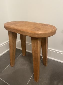 Rustic Wood Stool