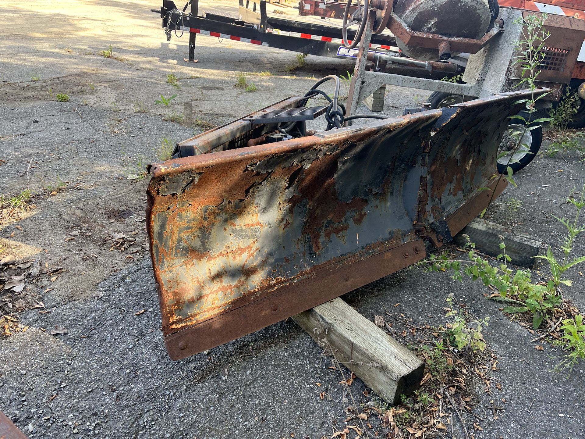 V Plow For Skid Steer