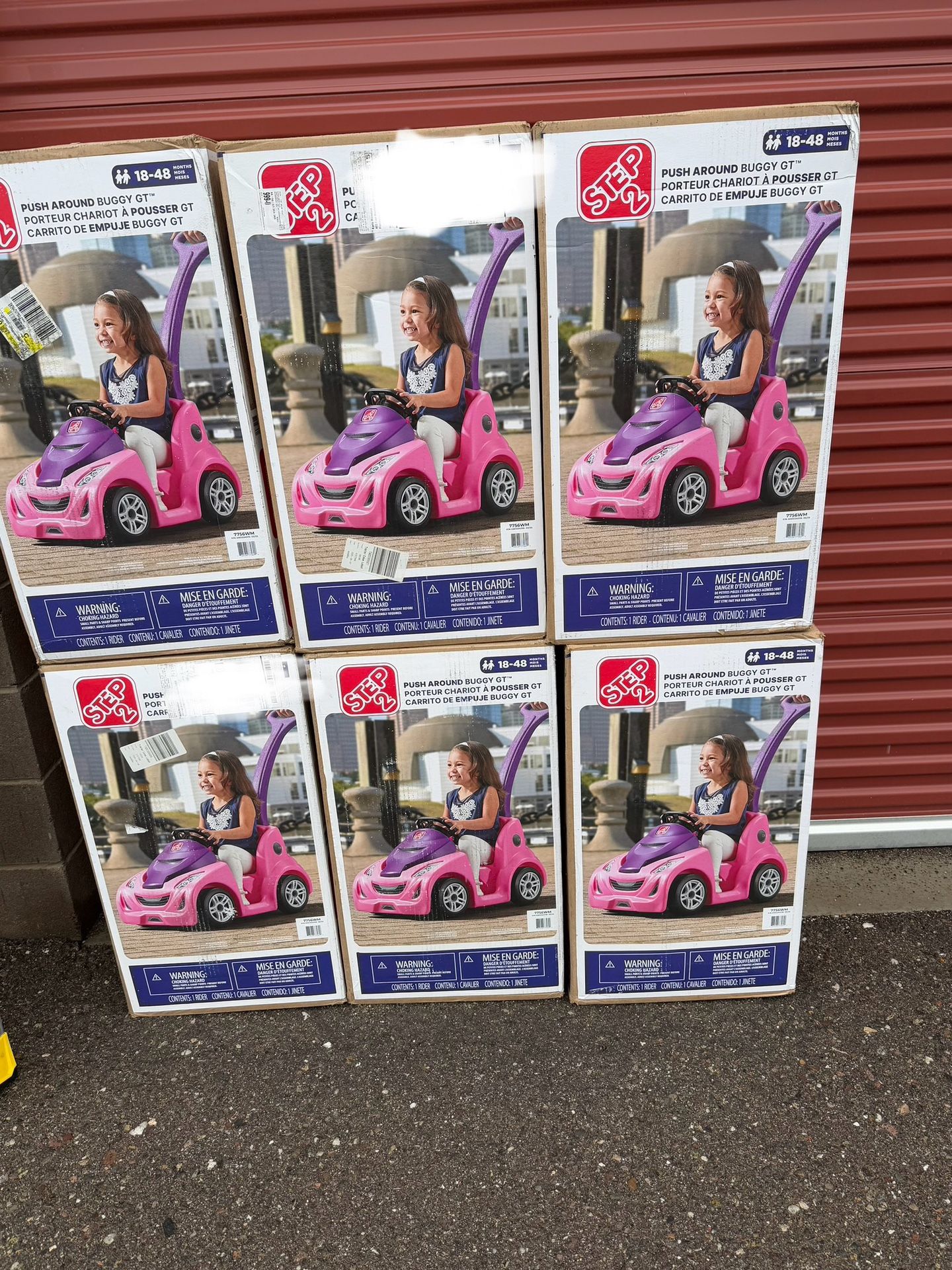 Brand New  Step2 Pink Push Around Buggy