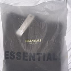fear of god essentials hoodie small