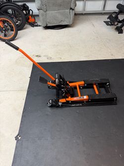 Steel Hydraulic Lift Table Jack Stand NEW