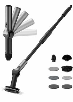HOTO Electric Spin Scrubber with Attachments