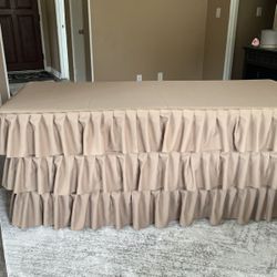 For Sale 6 Ft Tablecloth