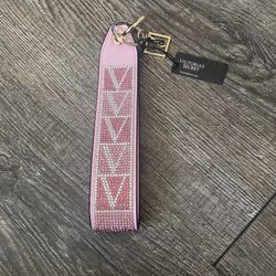 Pink Victoria Secret Keychain