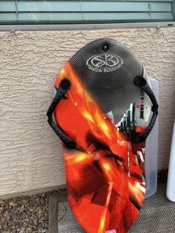 Wham-O Snow Boogie Board with Side Handles