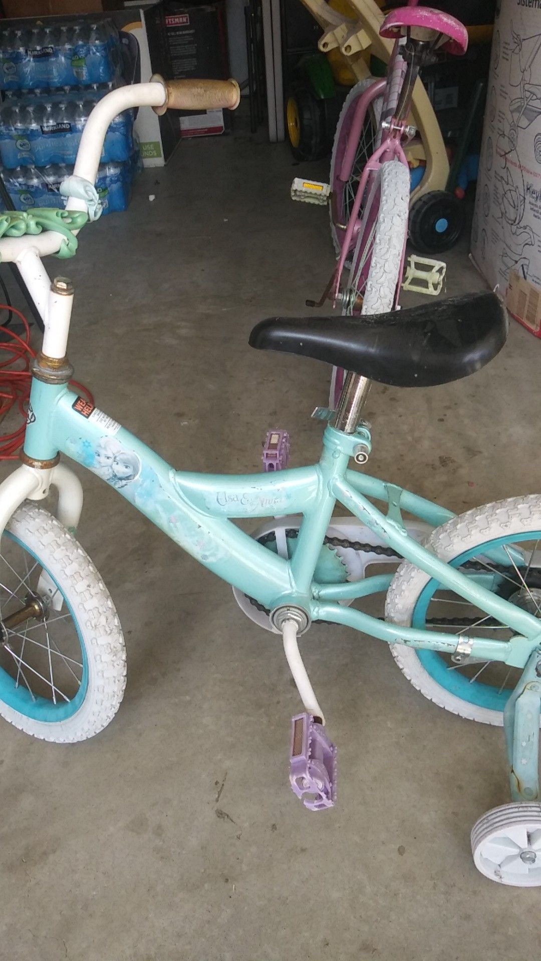 Frozen bike