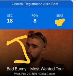 4 Tickets To Bad Bunny Concert Is Available 