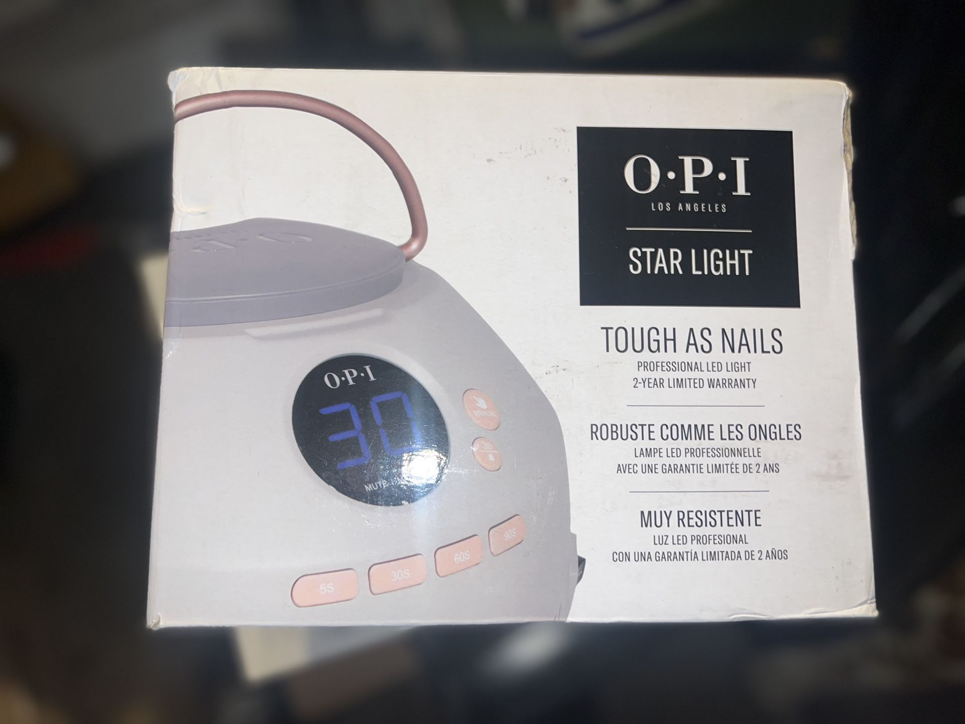 OPI Star Light LED Professional Gel Curing Nail Lamp 3.0
