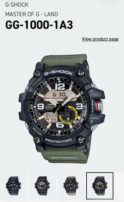 Casio G-SHOCK GG-1000-1A3 Mudmaster Module 5476