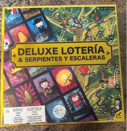 Deluxe Lotería & Serpientes y Escaleras Board Game