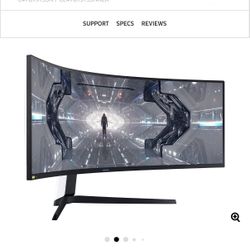 Samsung 49” Odyssey G9 DQHD Gaming Monitor