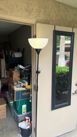 Six foot floor lamp