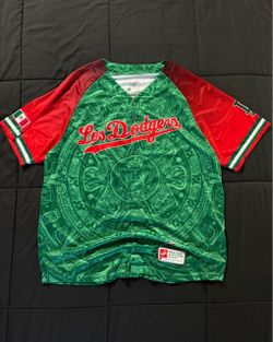 Los Angeles Dodgers Mexican Heritage Night SGA Jersey Aztec Calendar ā XL