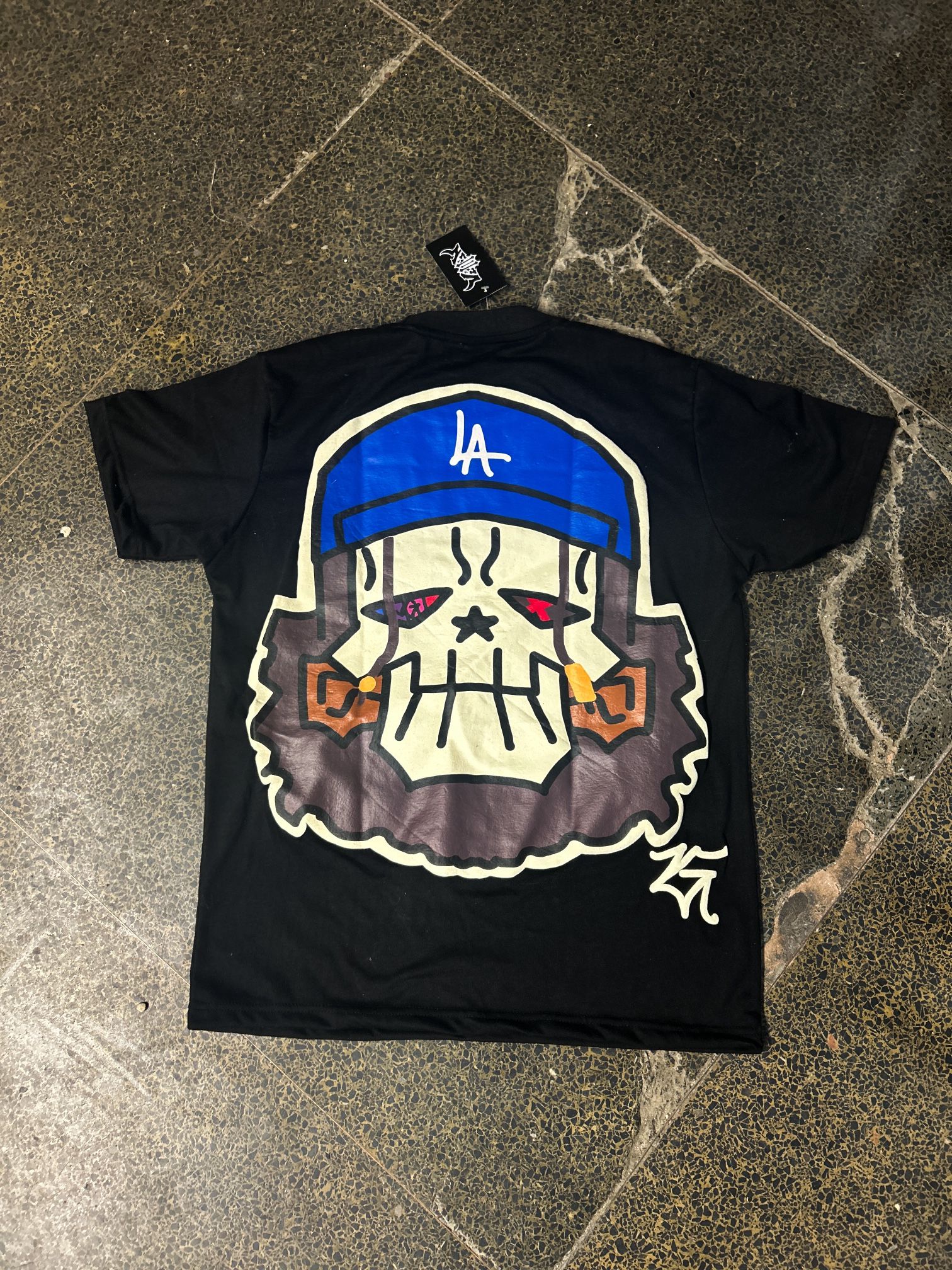 Black VG VILLLIN eye Of The Heaven Graphic Tee