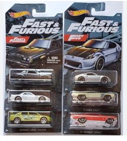 Hot Wheels Fast & Furious Die-Cast Car Set
