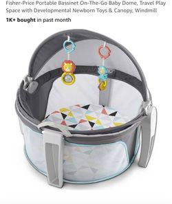 On The Go Baby Dome - Portable Bassinet 