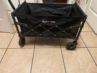 Blomoba Folding Utility Wagon Cart