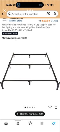 King Size Bed Frame