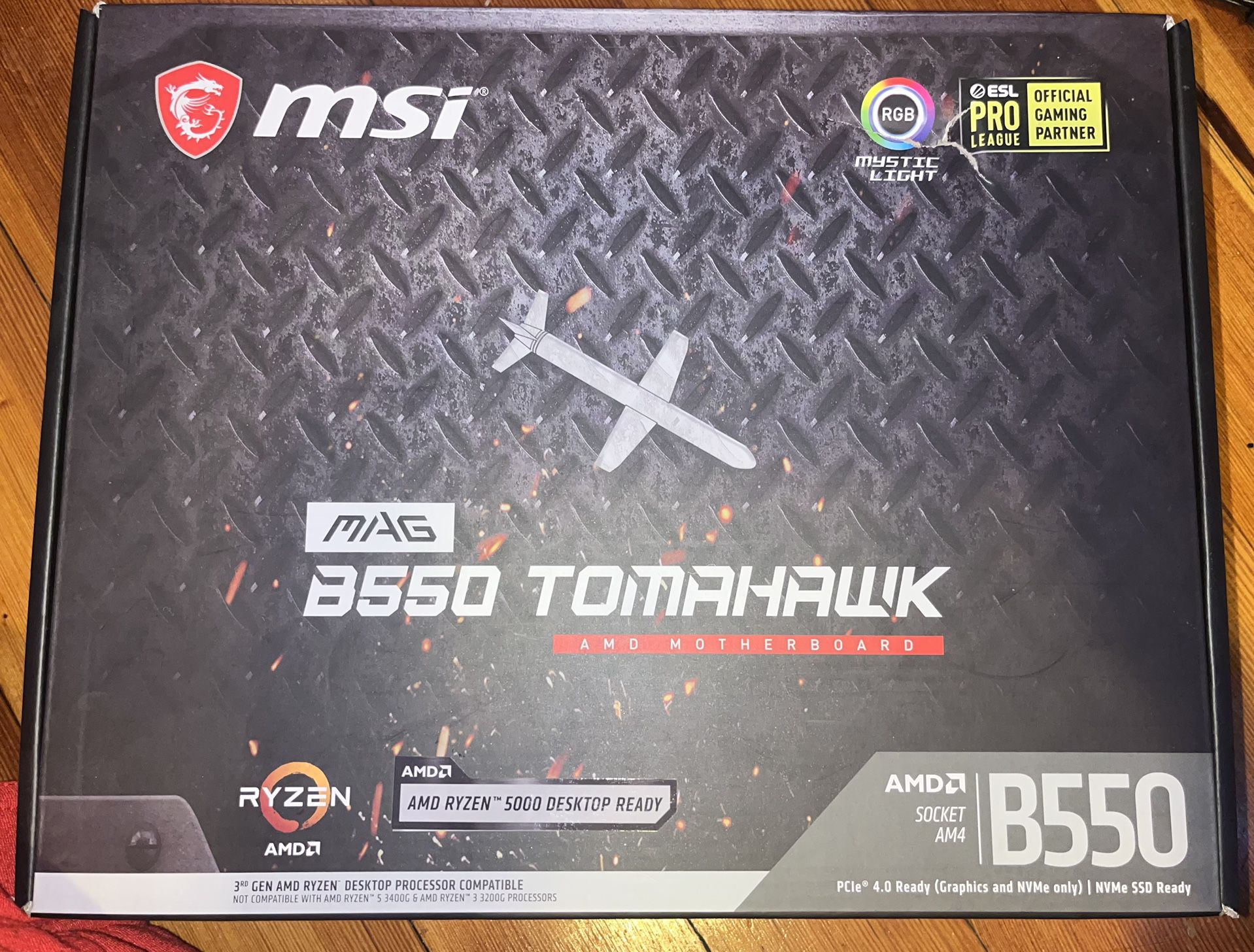 Msi Mag B550 Tomahawk AMD Motherboard