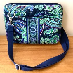 👝Vera Bradley Crossbody/Shoulder Bag/iPad Case Multicolor NWOT