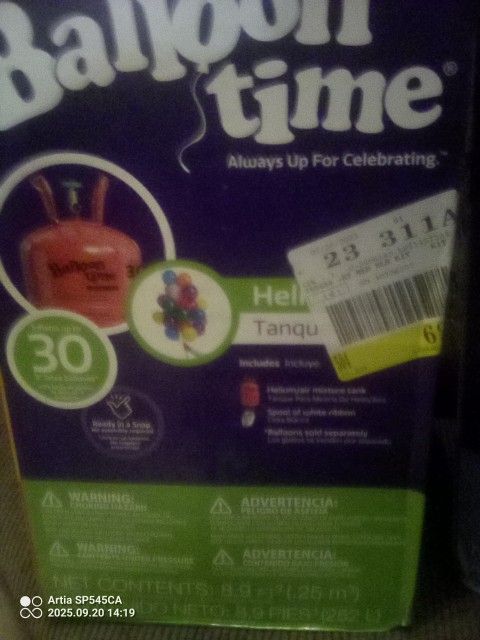 Balloon Time Helium Kits