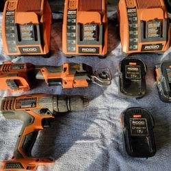 Ridgid 18V Tools