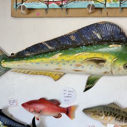 Handcrafted Carved 50” Mahi