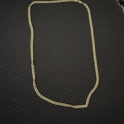 Gold 10k Miami Cuban chain 
